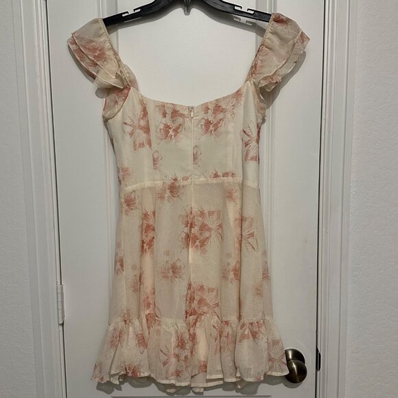 Mika & Gala Floral Off-Shoulder Dress Size 10 - Picture 2 of 10